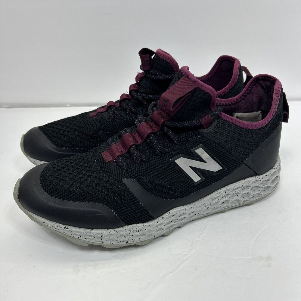 New Balance Fresh Foam Trailbuster Women's Size 8 Black Gray Purple Trails Hike - Picture 3 of 15